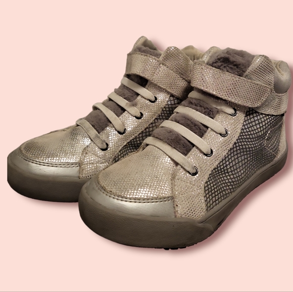 Pedipeds Girls Flex Logan Silver US3.5Y EU35 - Picture 1 of 10